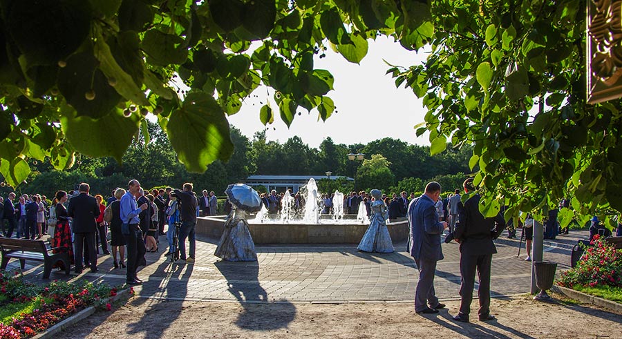 莫斯科索科尔尼基公园大玫瑰园喷泉修复丨俄罗斯莫斯科-26