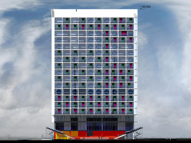 Дом  трибуна（可意译为“看台住宅”）丨俄罗斯莫斯科丨ТПО «Резерв»-35