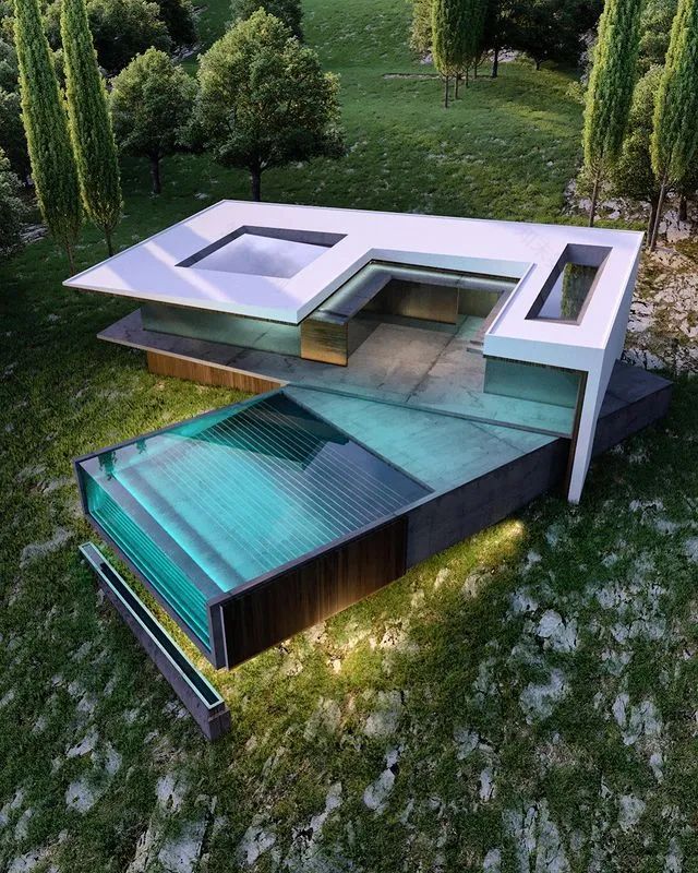 极简主义别墅,融入自然的艺术魅力-86