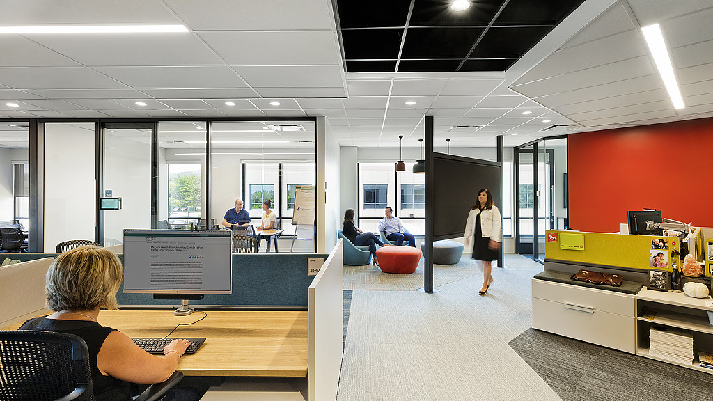 麦肯健康联手 Gensler 打造协作创意新天地-5