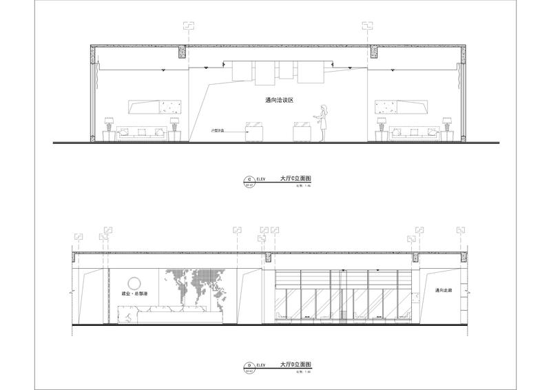 商丘建业总部港售楼部-20