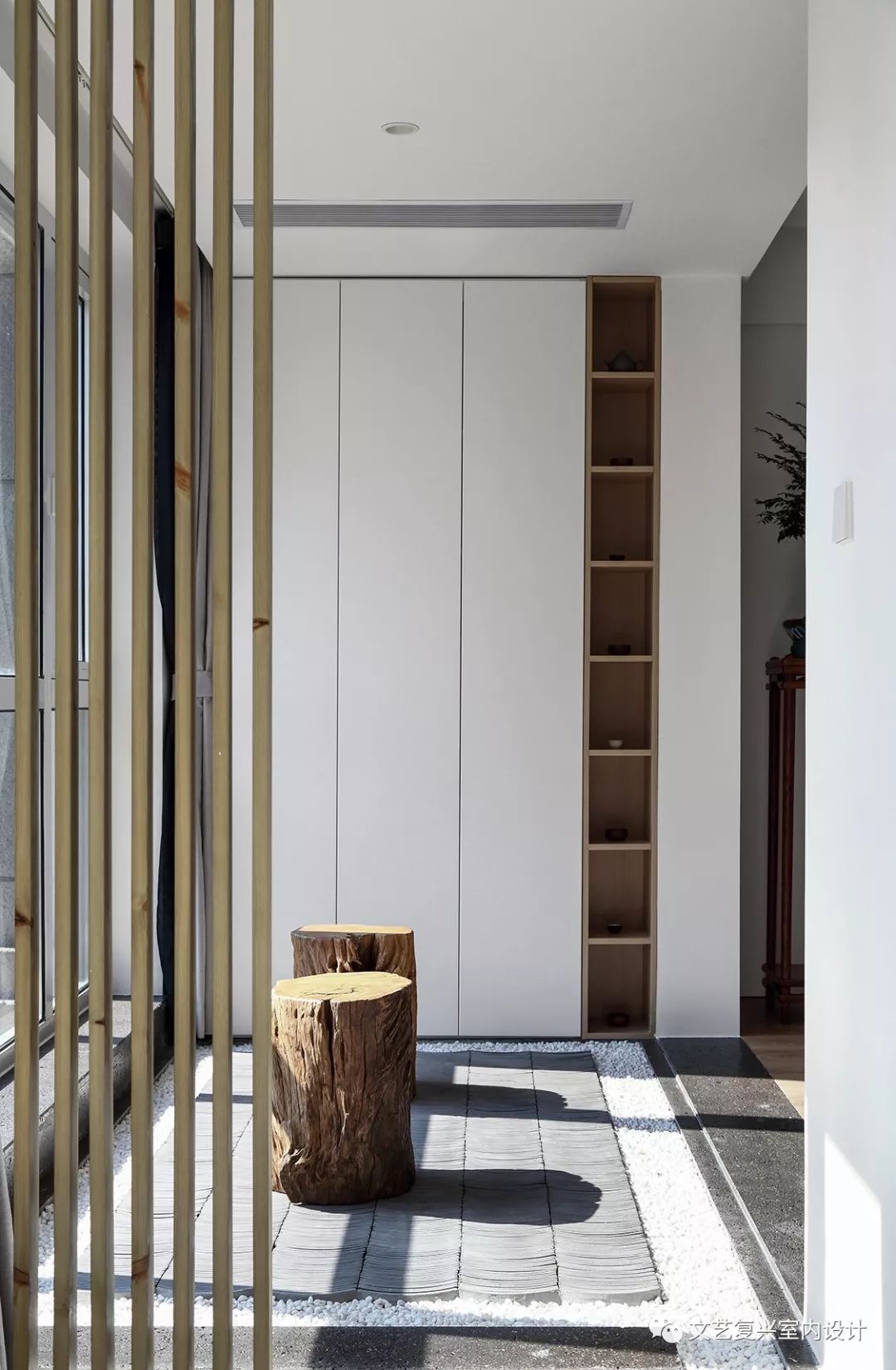 现代禅意新中式——90 后业主的婚房设计-41