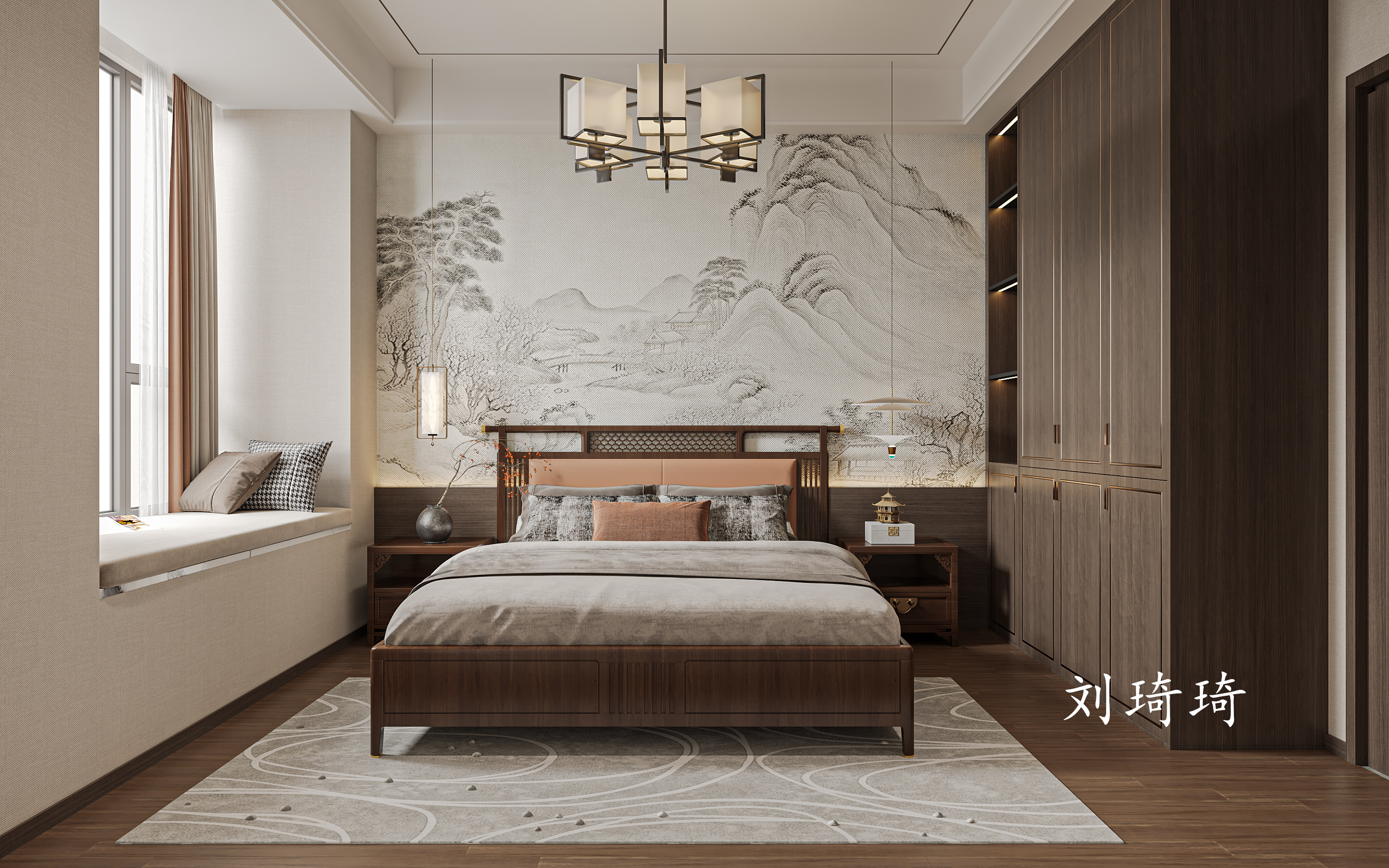 家装 || 新中式 || 隔着屏幕溢出的三代同堂的其乐融融-6