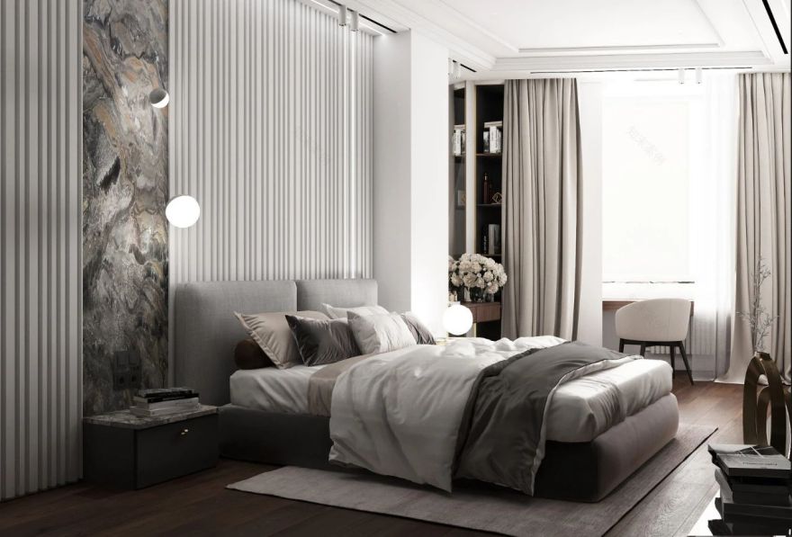 现代简约公寓设计丨MART Architects-26