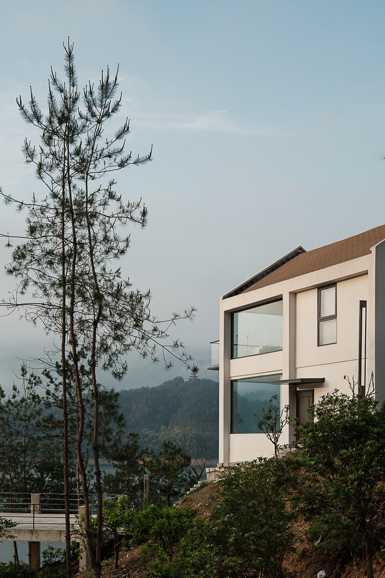 【山水的回响】一场自然栖居的诗意复兴丨中国浙江丨里厘空间设计-21