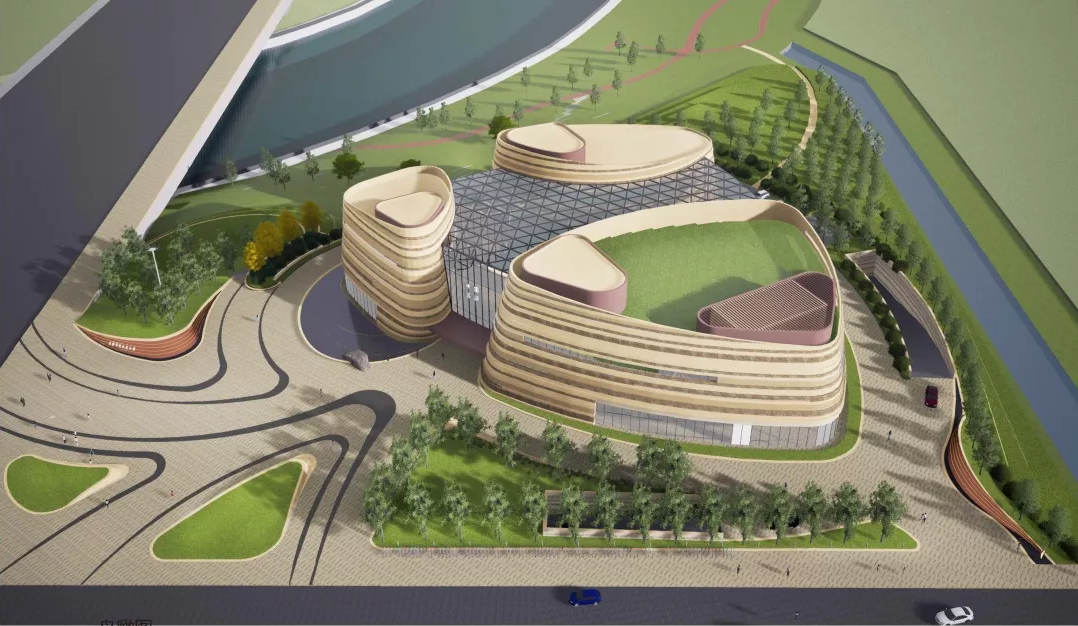 吕梁市展示馆 | 三山环抱,三川环绕的立体城市画卷-22