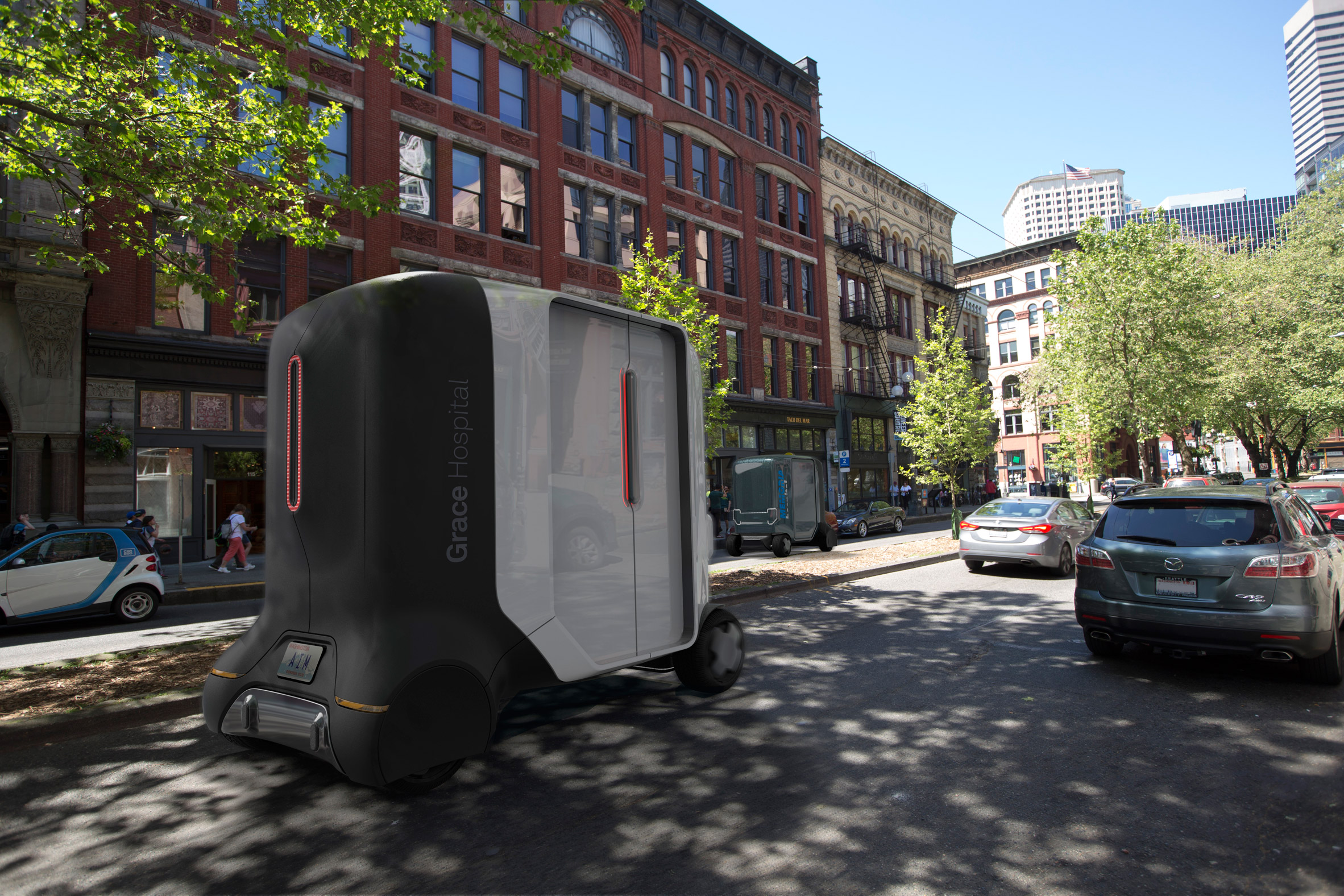 Artefact's Aim health clinic can drive itself to the patient-2