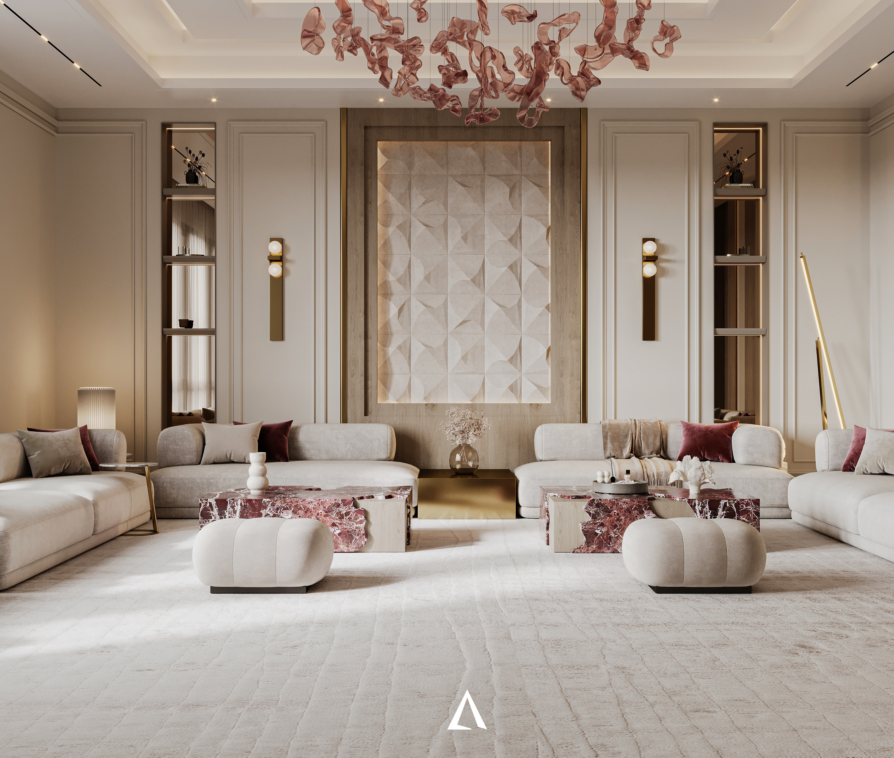 阿联酋的新经典会议厅（注：Majlis常见指阿拉伯国家的传统会议厅、会客厅等，具体需结合语境确定） 丨阿联酋丨Pyraviz-11