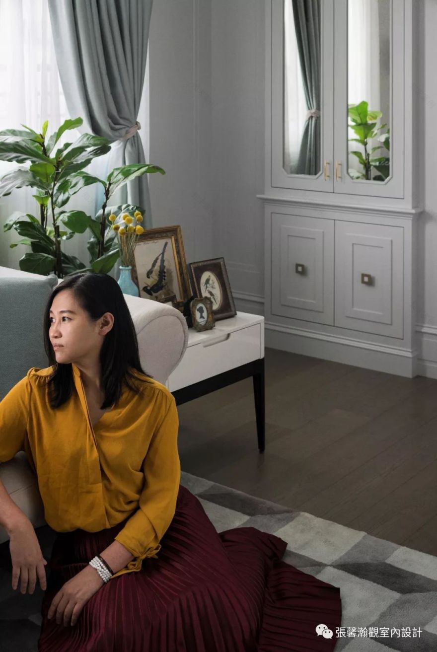 不方正格局变身纯净美式空间-22