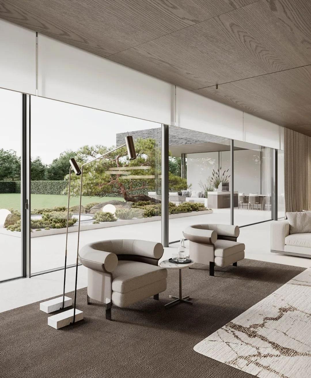 国际软装趋势--900㎡大别墅，豪宅专属永恒大地色-10