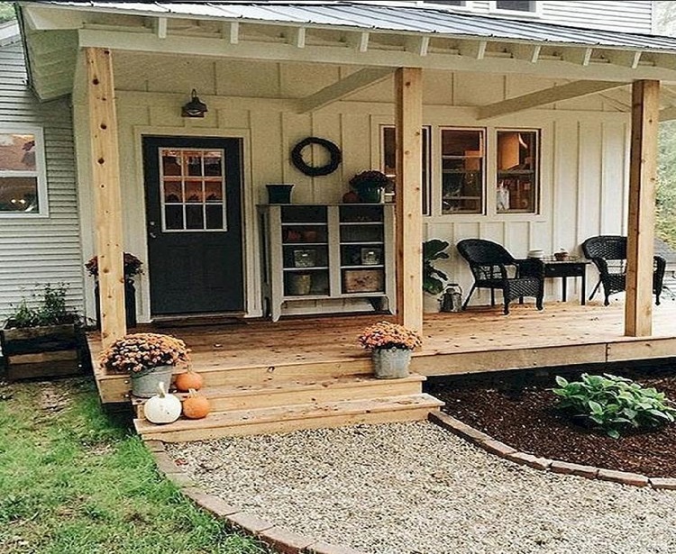 各类风格的门廊  阳台设计项目-68