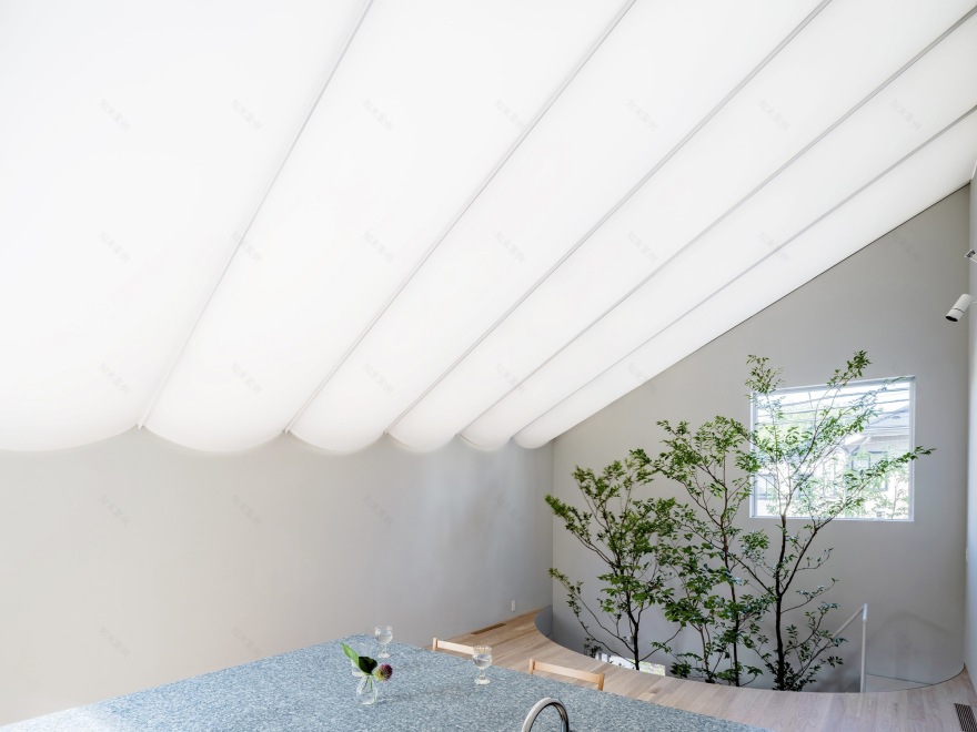 带膜屋顶的房子丨日本东京-15