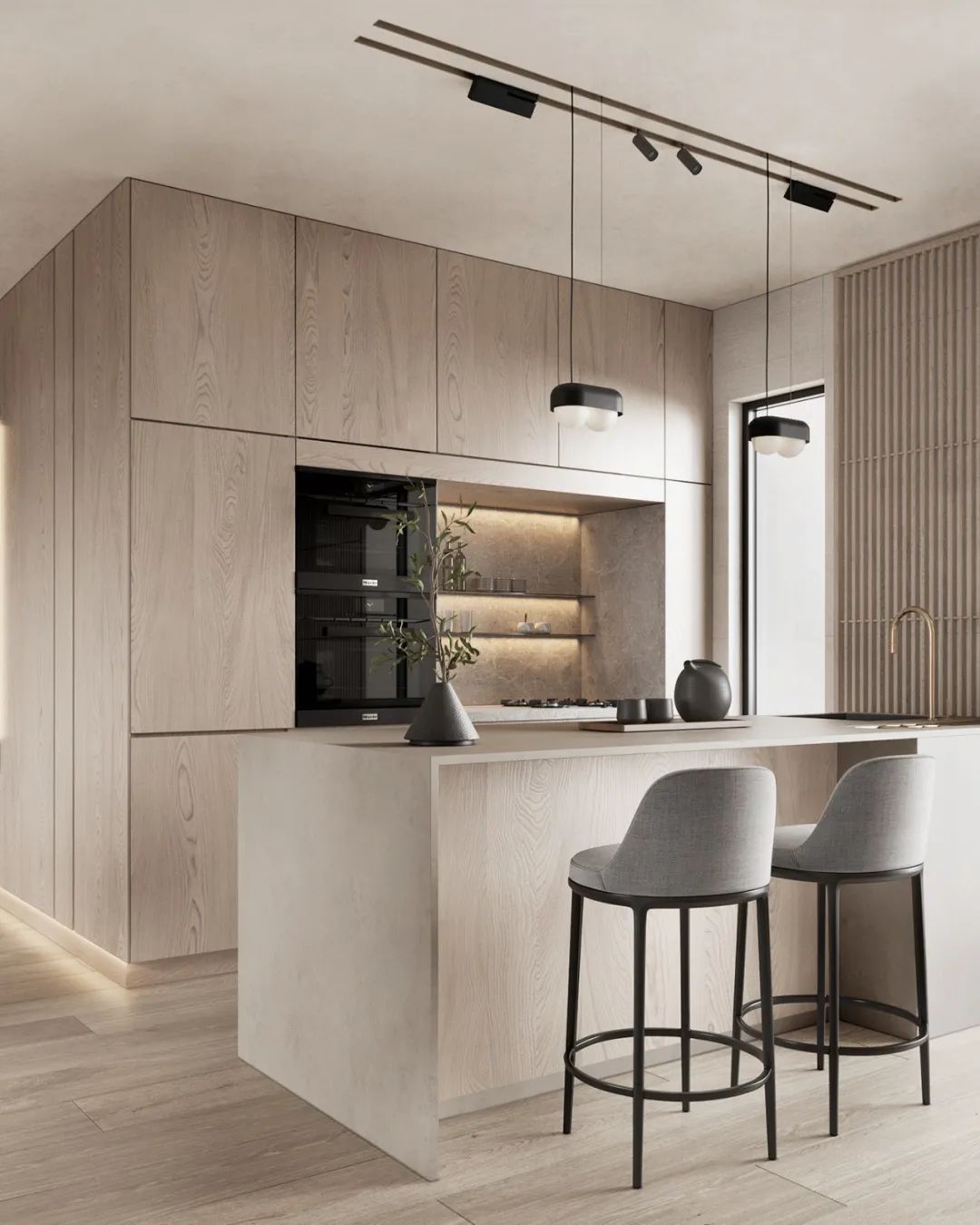 极简田园风设计丨俄罗斯丨Ksenia Bortsova-74