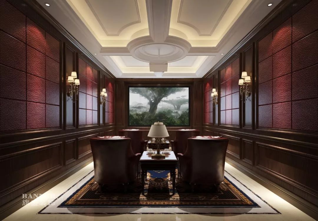 西安绿地生态城别墅 | 美式风格的家,温馨而典雅-182