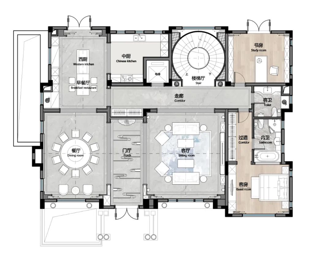 国宾壹号丨月和设计-54