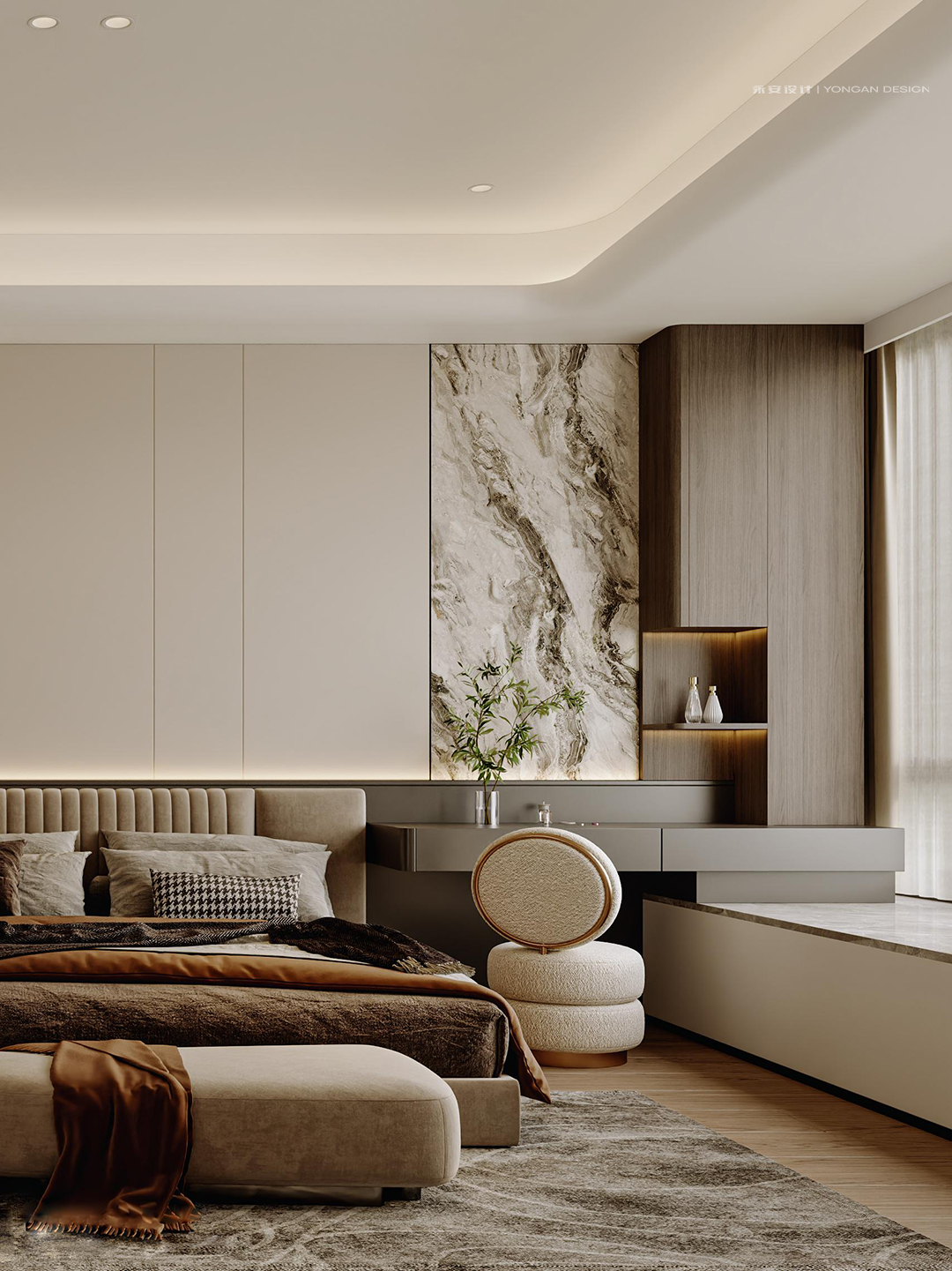 永安新作丨天健天骄266㎡轻奢的格调里，藏不住的童趣-78