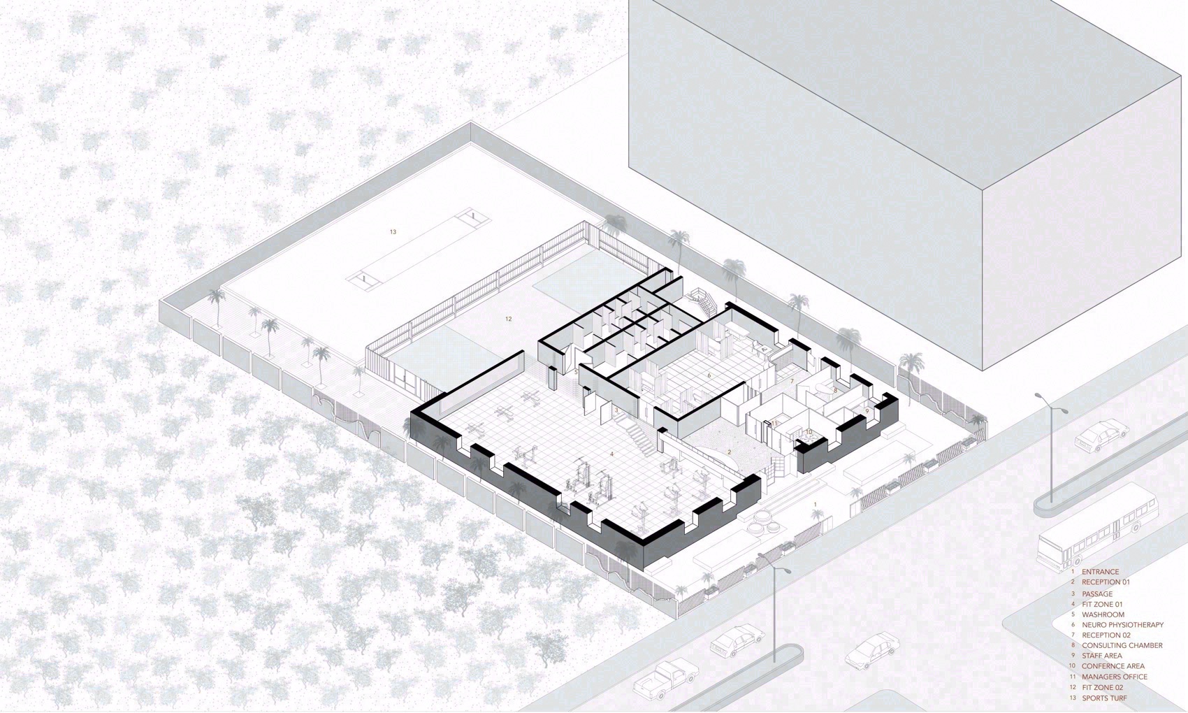 Rajkot健身中心丨印度丨Dhulia Architecture Design-78