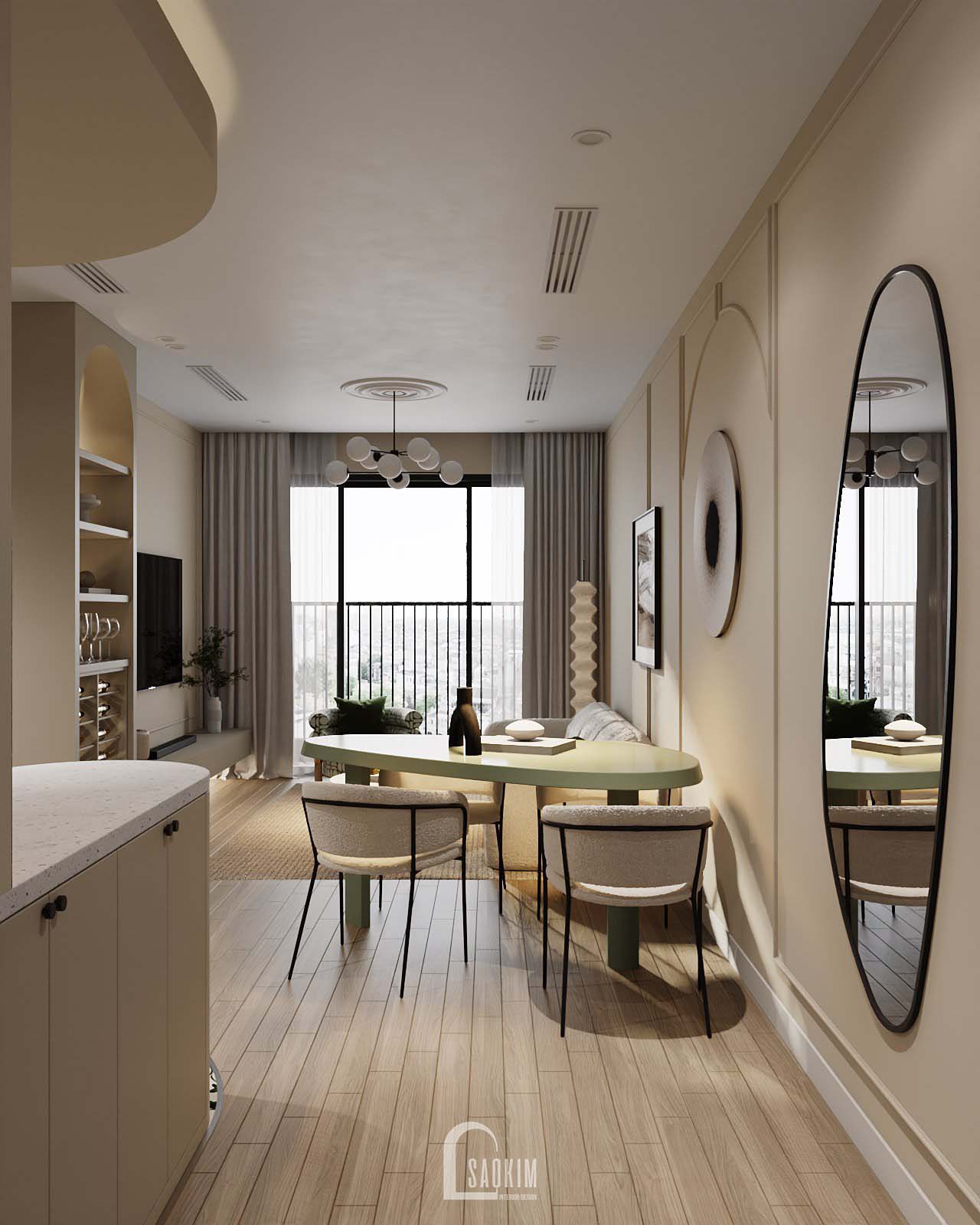 Interior Landmark Onsen Ecopark-Parisian+Korea Chic-11