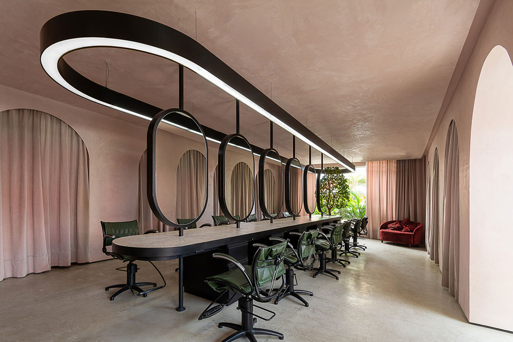 André Luís Coiffeur Beauty Salon 设计丨巴西丨TRPC Arquitetos-0