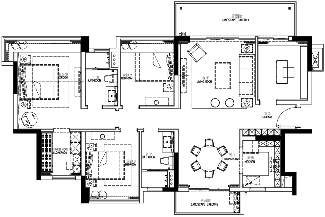 南太·珑玺样板间丨中国东莞丨元禾大千(软装),矩阵纵横设计股份有限公司(硬装)-23