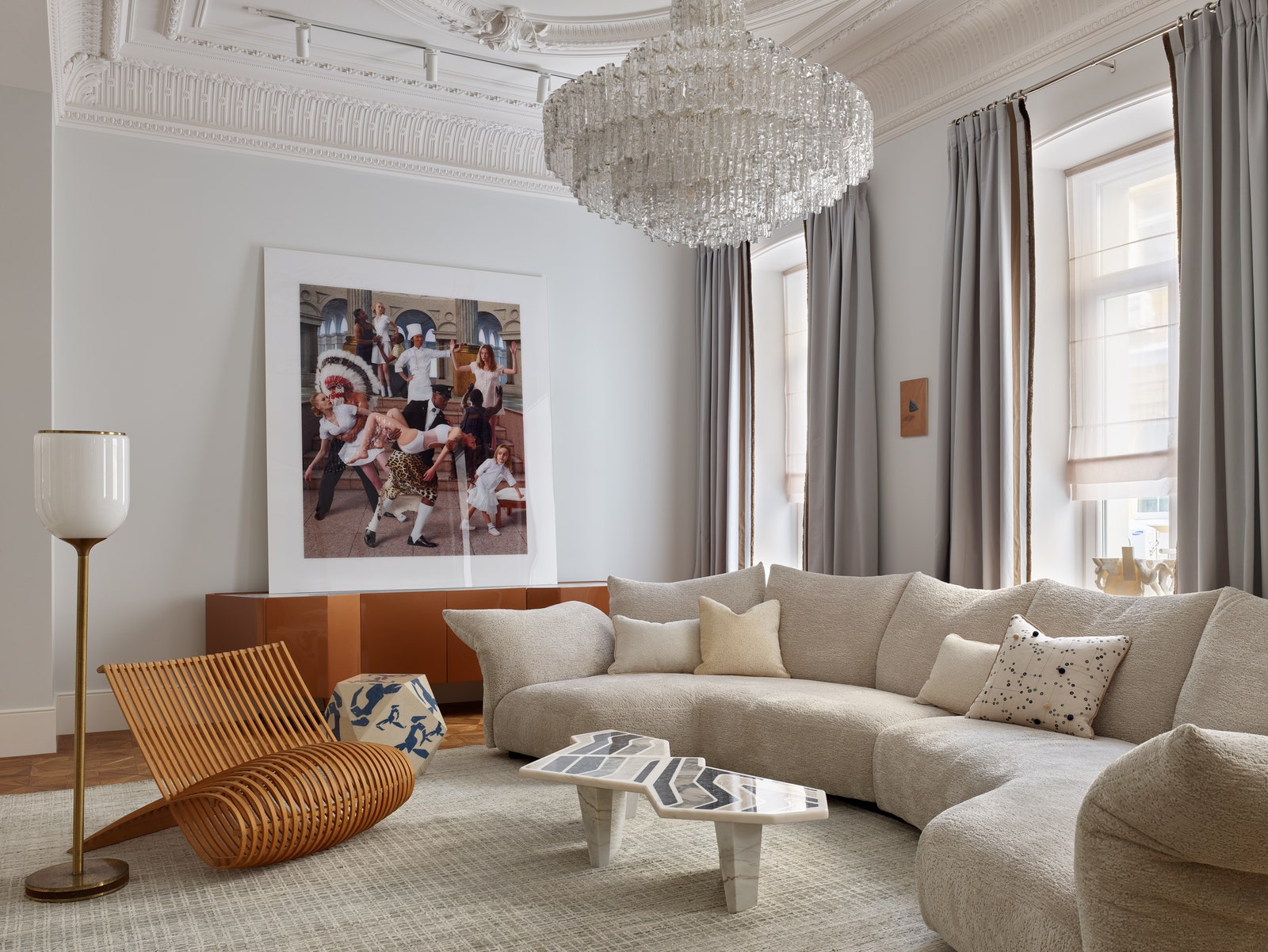 丹尼斯·达维多夫庄园原厢房公寓室内设计丨俄罗斯莫斯科丨安娜·津科夫斯卡娅-5