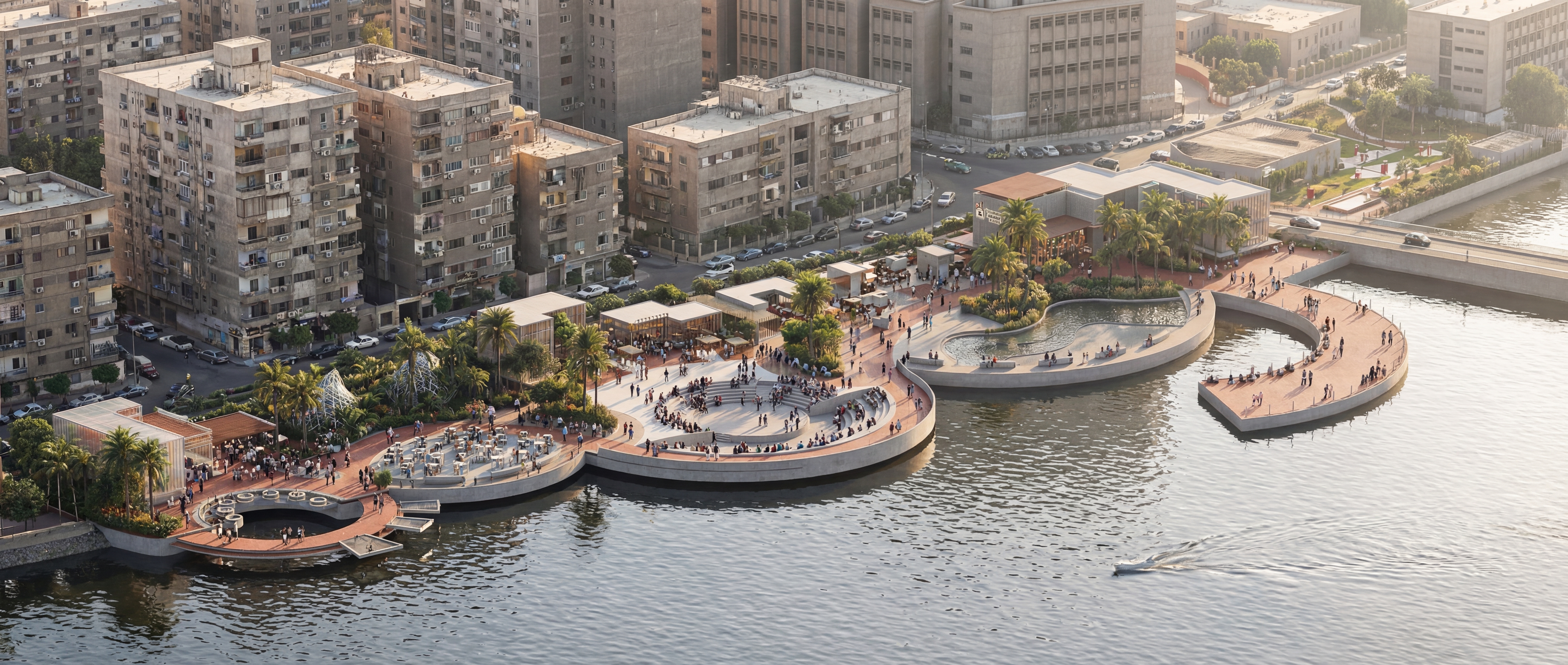 埃尔马尼亚勒城市设计丨开罗大学工程学院建筑系-27