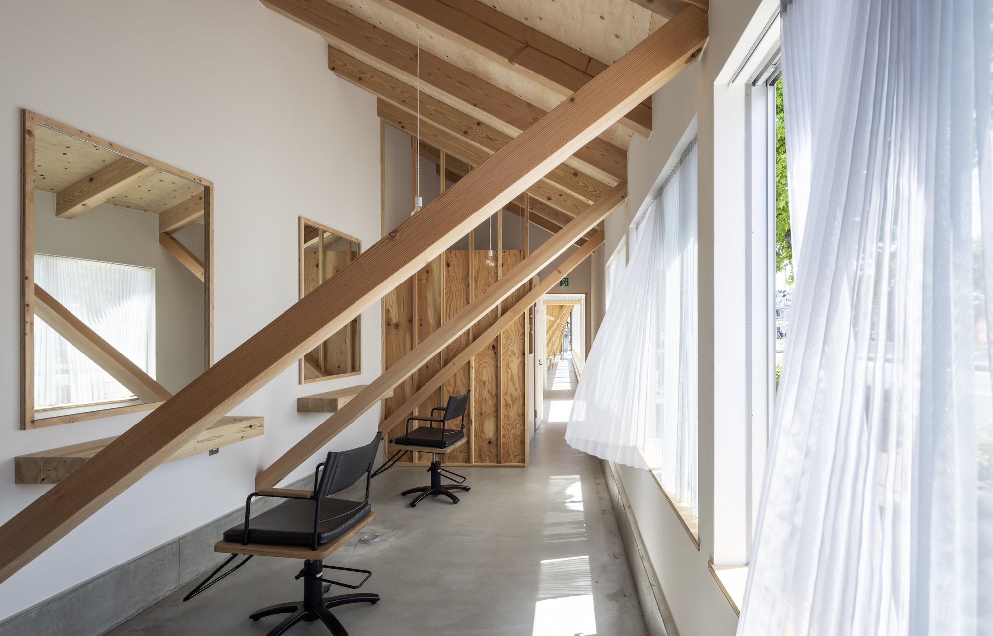 YOKONAGAYA 美容沙龙,环境建筑办公室丨日本大阪-14