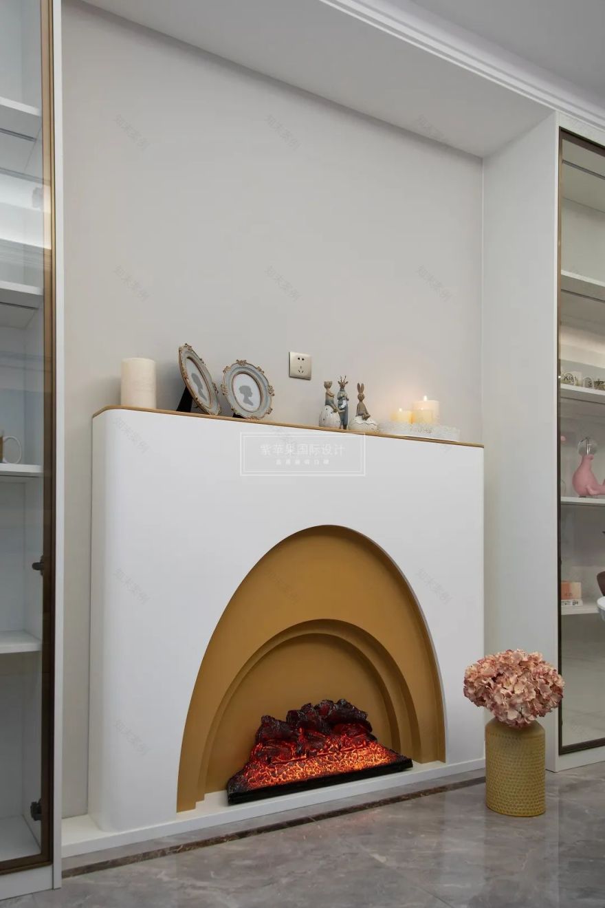 融创文旅城 · 颜值出众的浪漫艺术之家丨紫苹果装饰集团-40