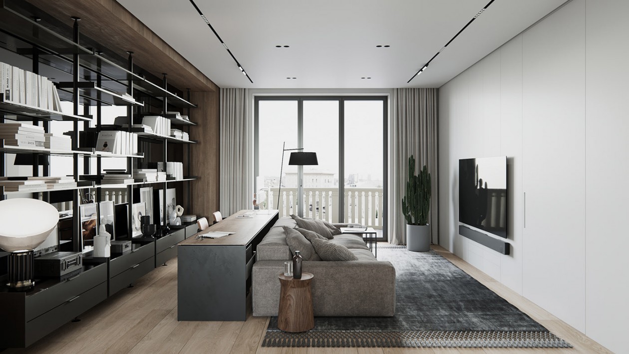 现代简约平层设计-2