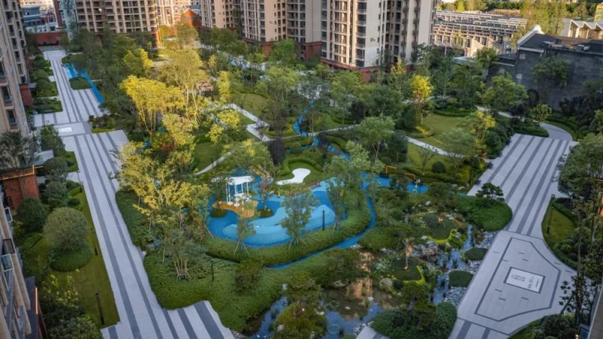 遂宁绿地锦华名门住宅景观丨中国遂宁丨MPG 设计师-26