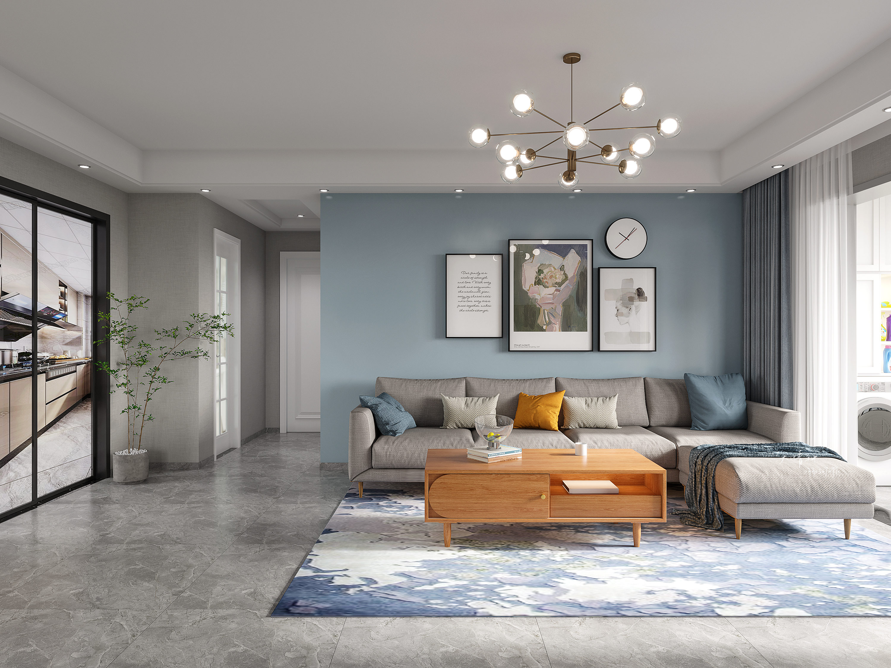 现代小清新家居设计-17