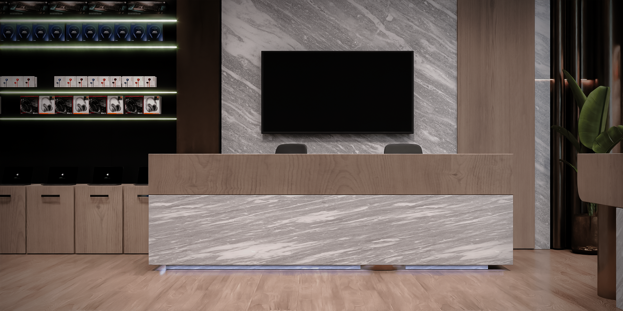 Lu·ury Tech Retail Store室内设计丨Ka Innovations(与地区办公室合作开发)-17