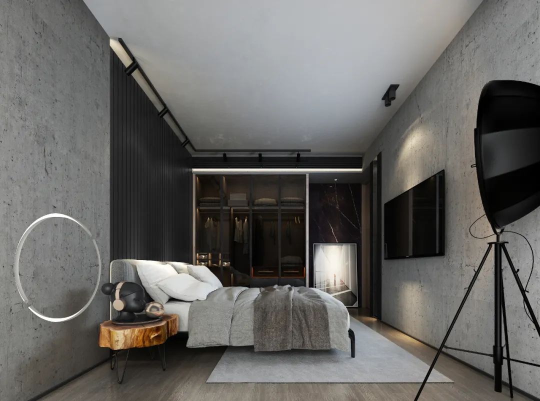 和谐空间 | 感受材质与光影的魅力-89