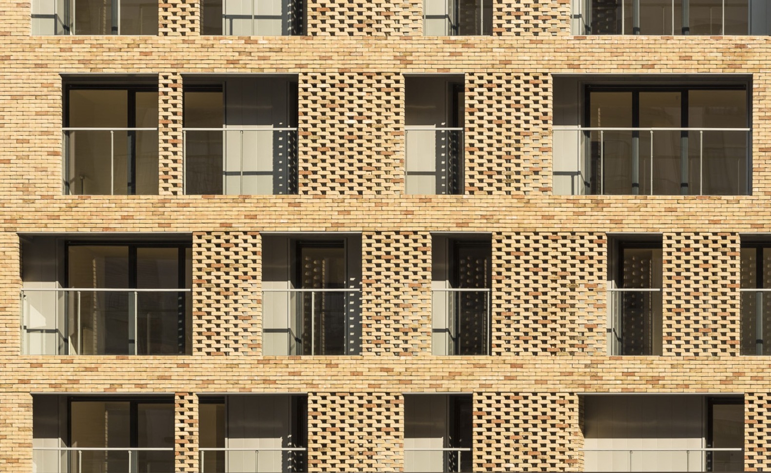 巴黎生态区砖砌云层公寓-41