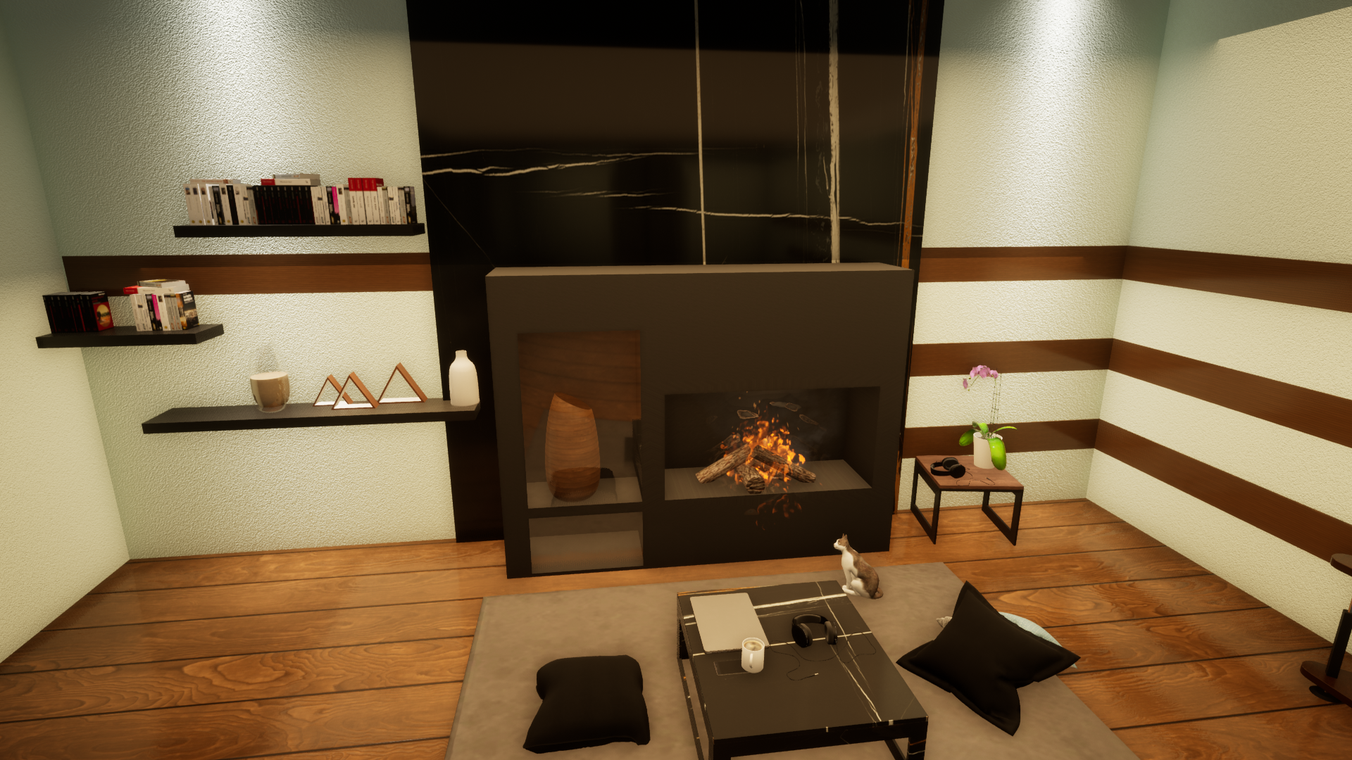 modern fireplace design-4