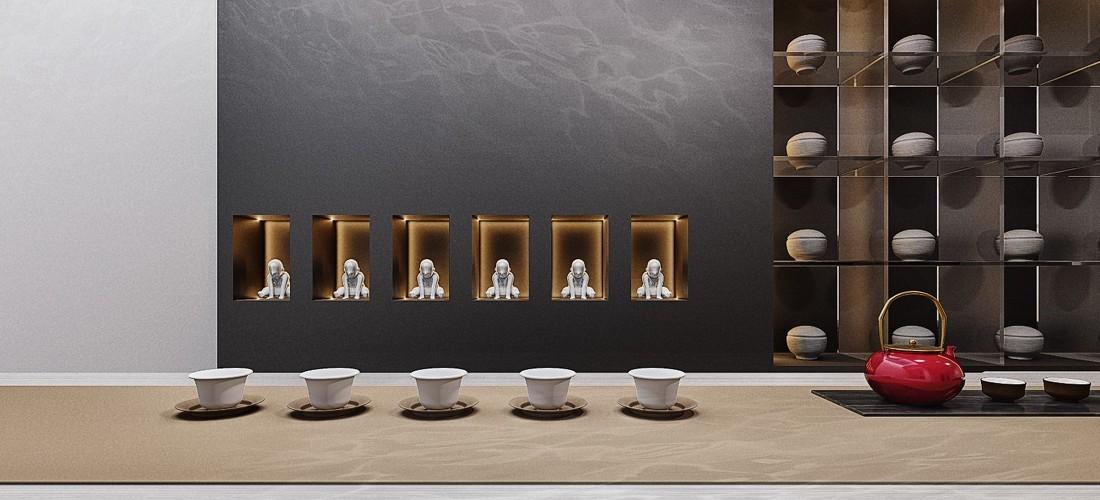 
490㎡现代轻奢，空气中零星点点的抹茶香 -21