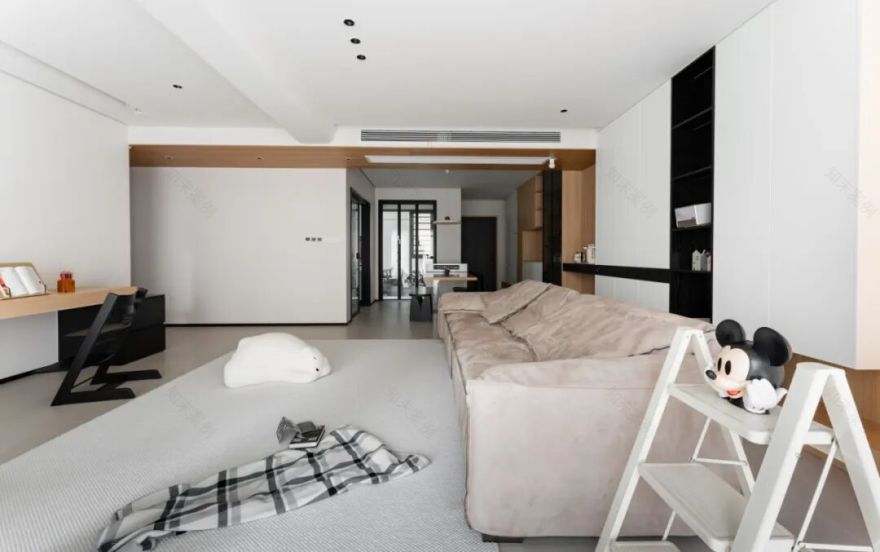 山境空间新案|实景案例分享——现代原木风的治愈系空间-19