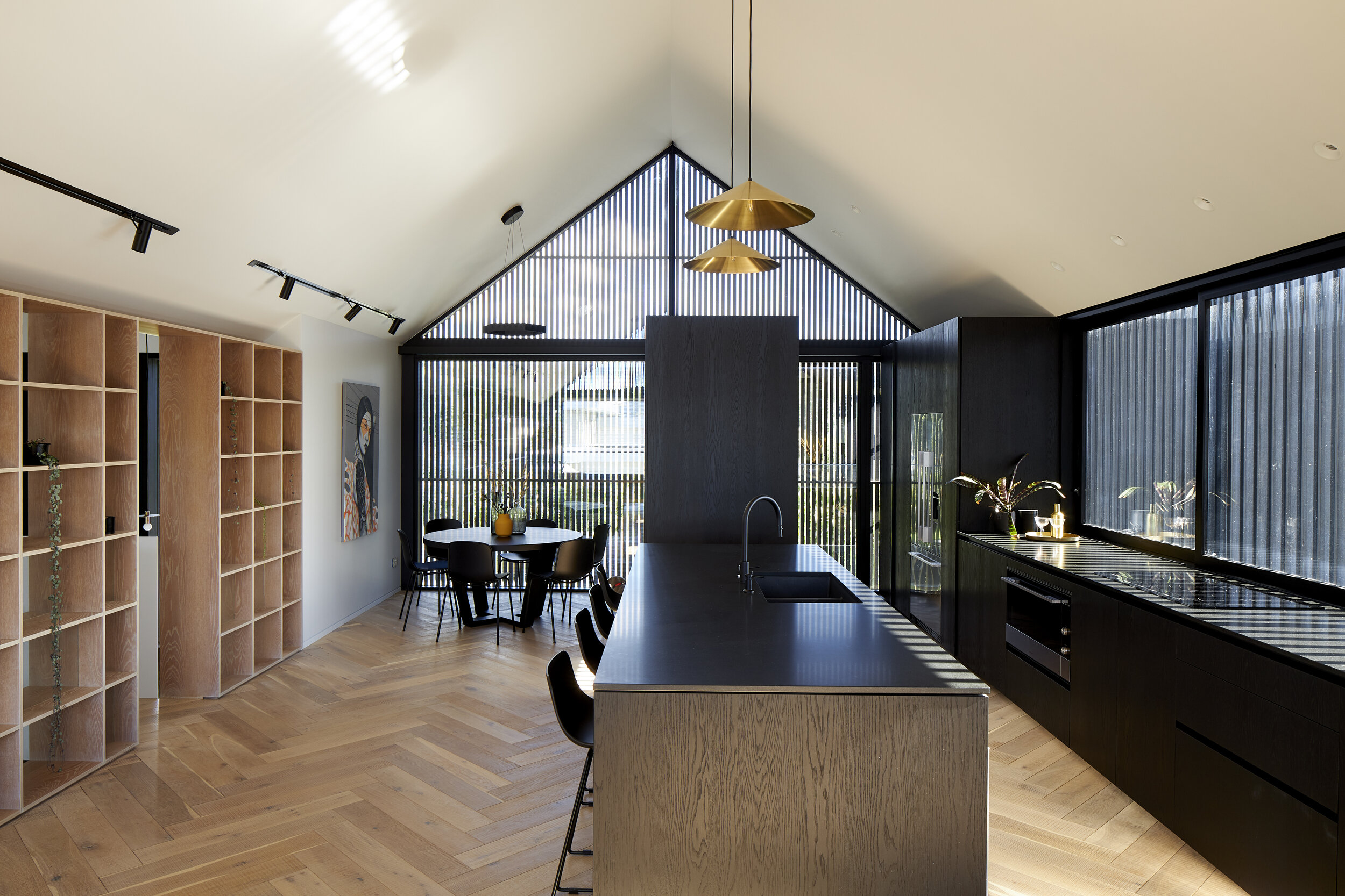 现代船棚住宅丨新西兰丨Atelier Aitken Ltd-12