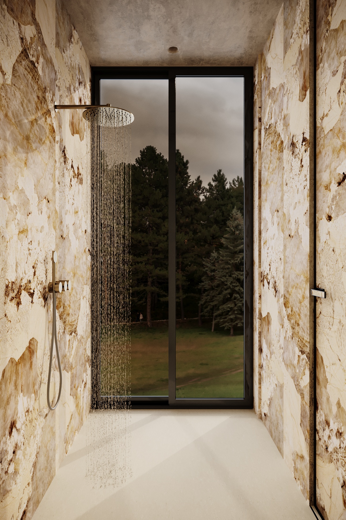 Shower room in the master bedroom 15.6 m2-3