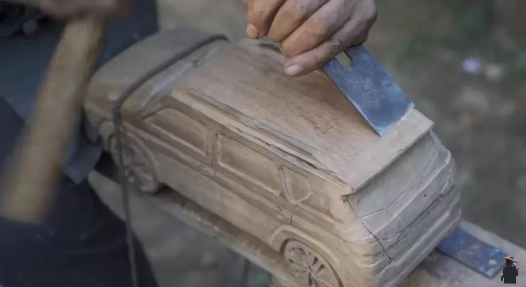 农村大爷的木艺世界 | 不用一颗钉子,打造 2500 年前鲁班凳-56