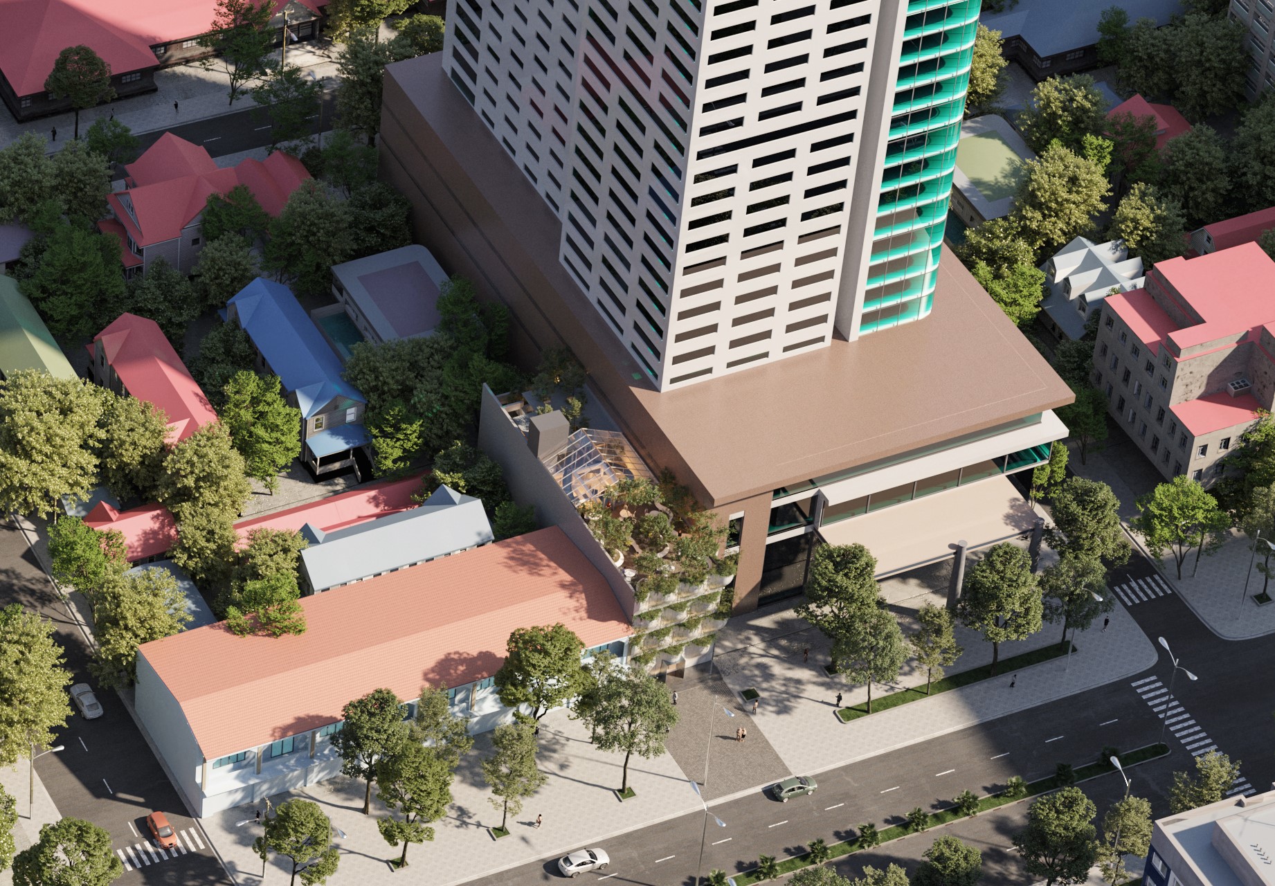 越南 Thavi 化妆品展示厅丨SAVA architects-26