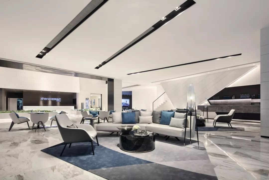 几何律动中的莆田正荣销售中心-20