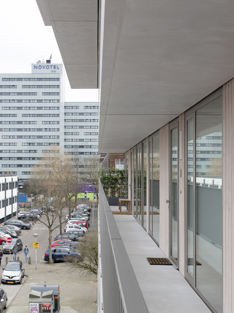 阿姆斯特丹绿色阶梯住宅 | Klencke NL Architects-98