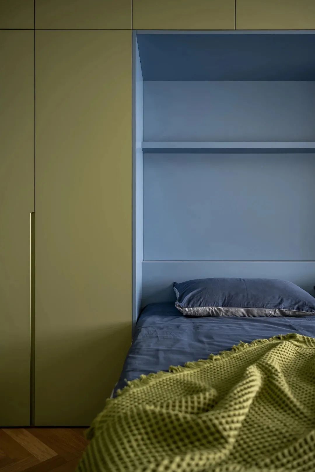 牛油果绿打造复古治愈宅丨中国天津丨凤凰空间-54