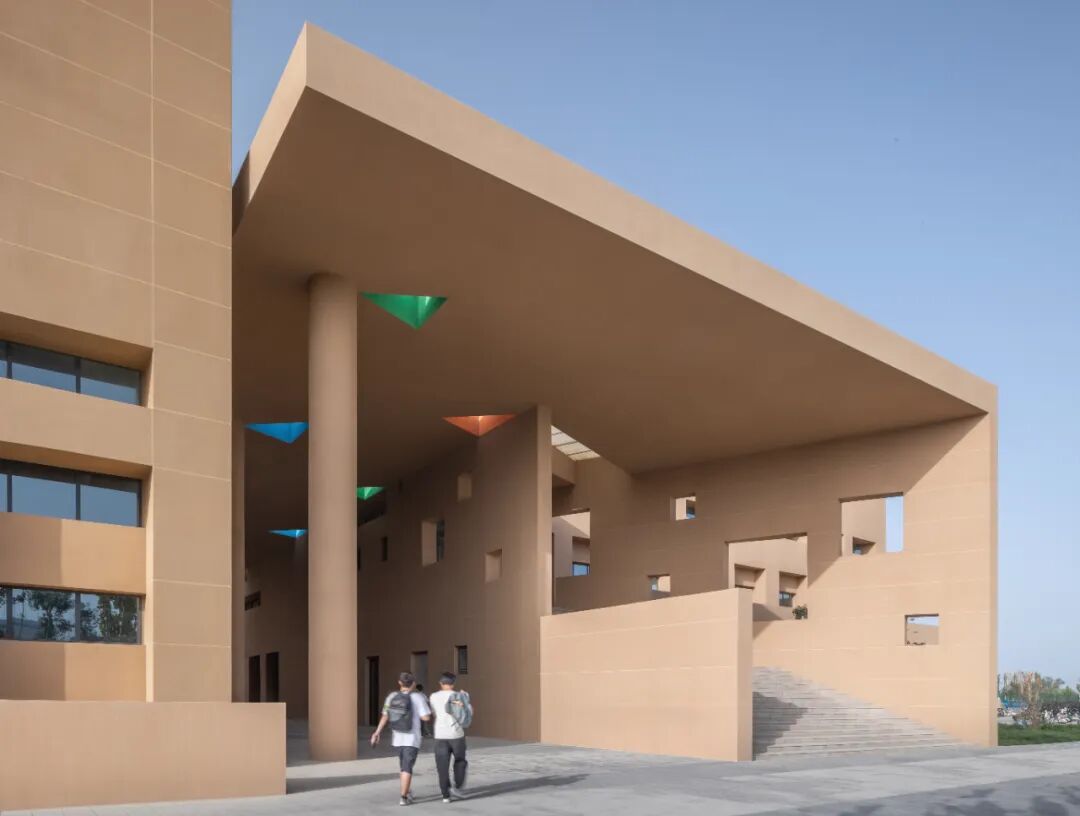 中国院作品|新疆塔里木大学新校区风雨操场-29