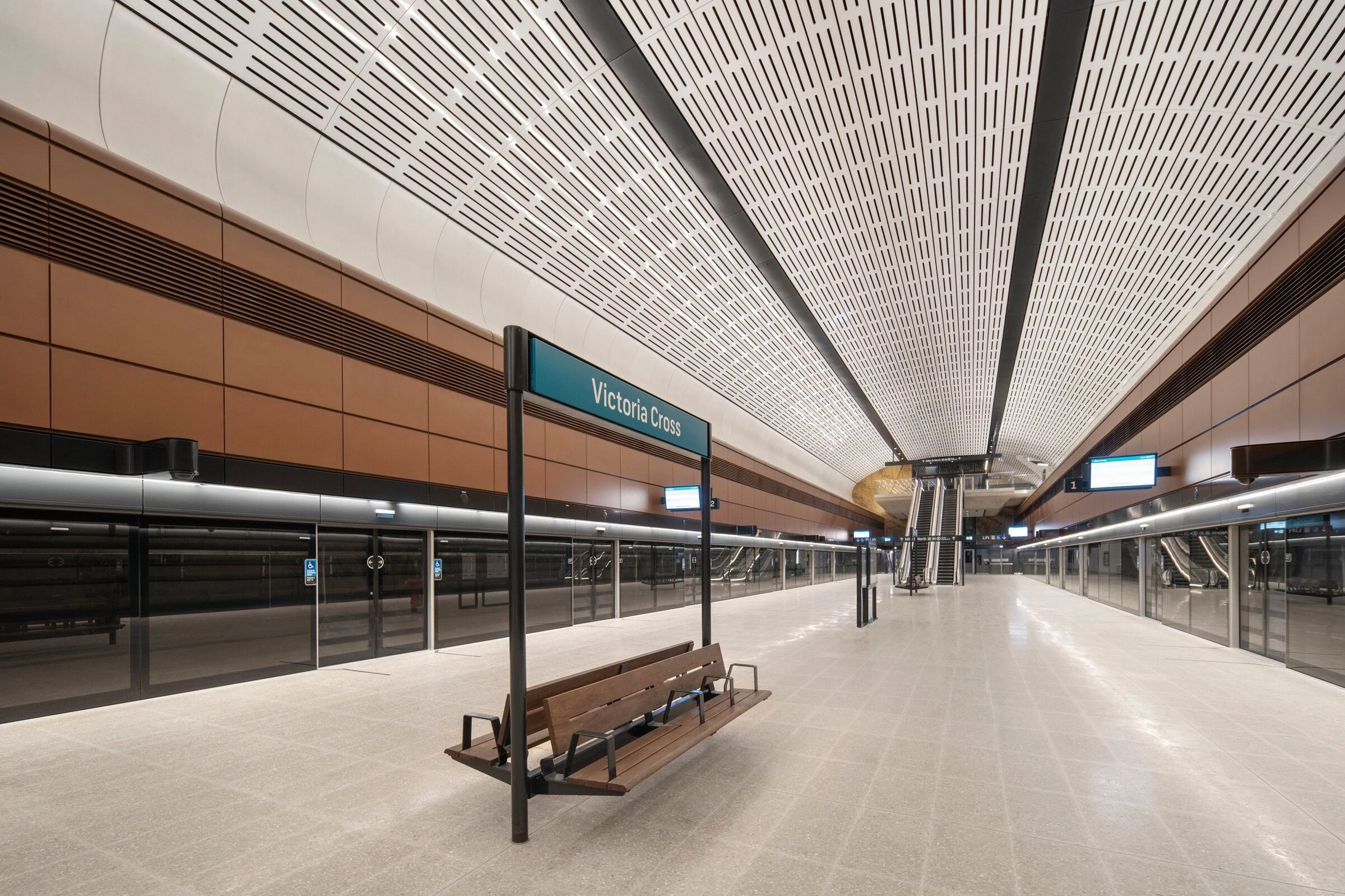 Sydney Metro Victoria Cross Integrated Station-29