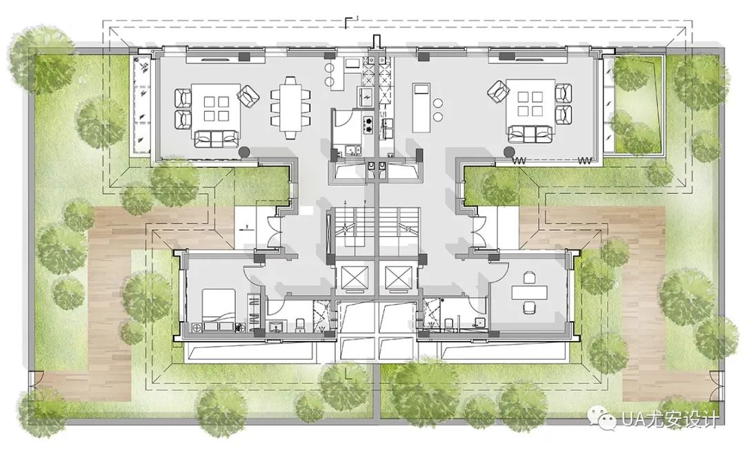 成都中粮瑞府丨中国成都丨UA 尤安设计-39