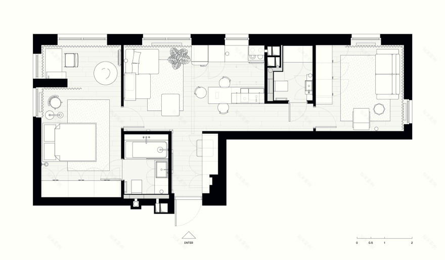 科蒂公寓丨乌克兰基辅丨Studio Hi atelier-6