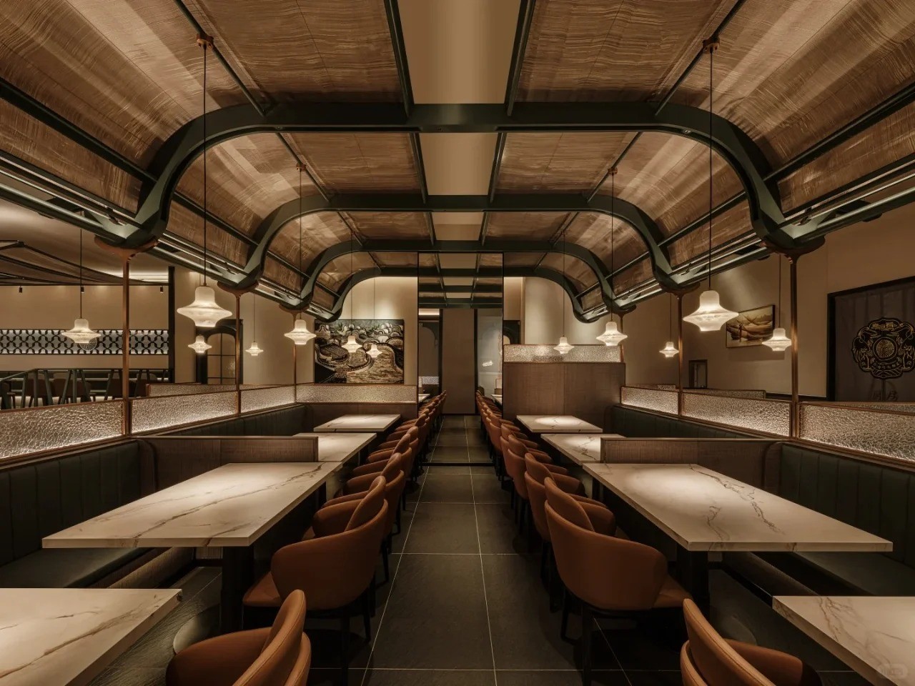 中英致造 | 成都餐厅设计 粤海肴-16
