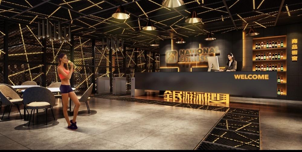 
未来感重工业科幻风健身房 -0